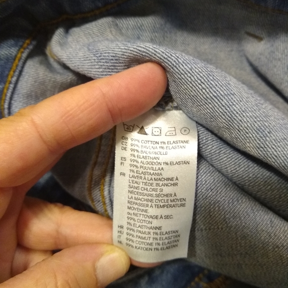 H&M mid rise back zip skinny jeans - Picture 6 of 6